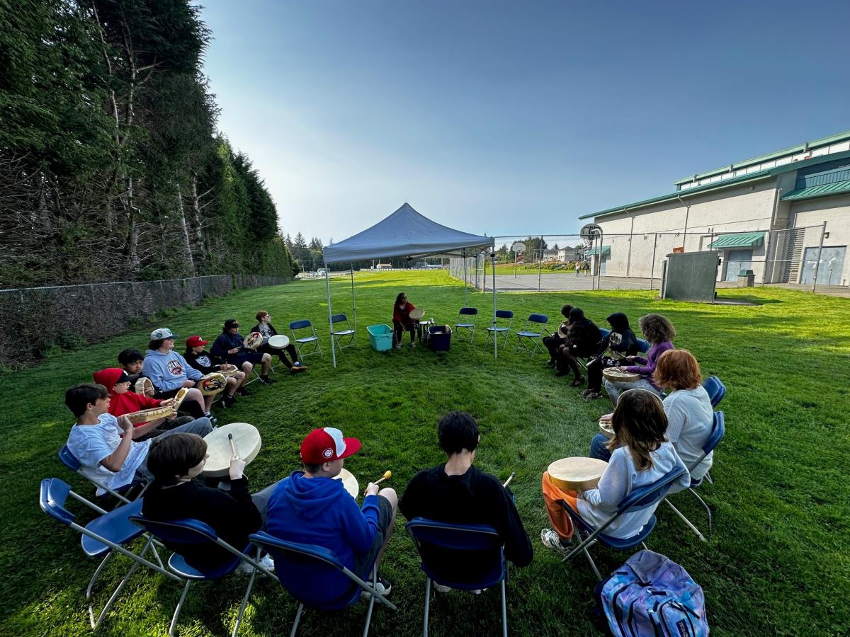 Drumming circle